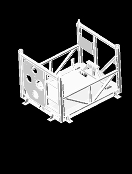 Winch support structure